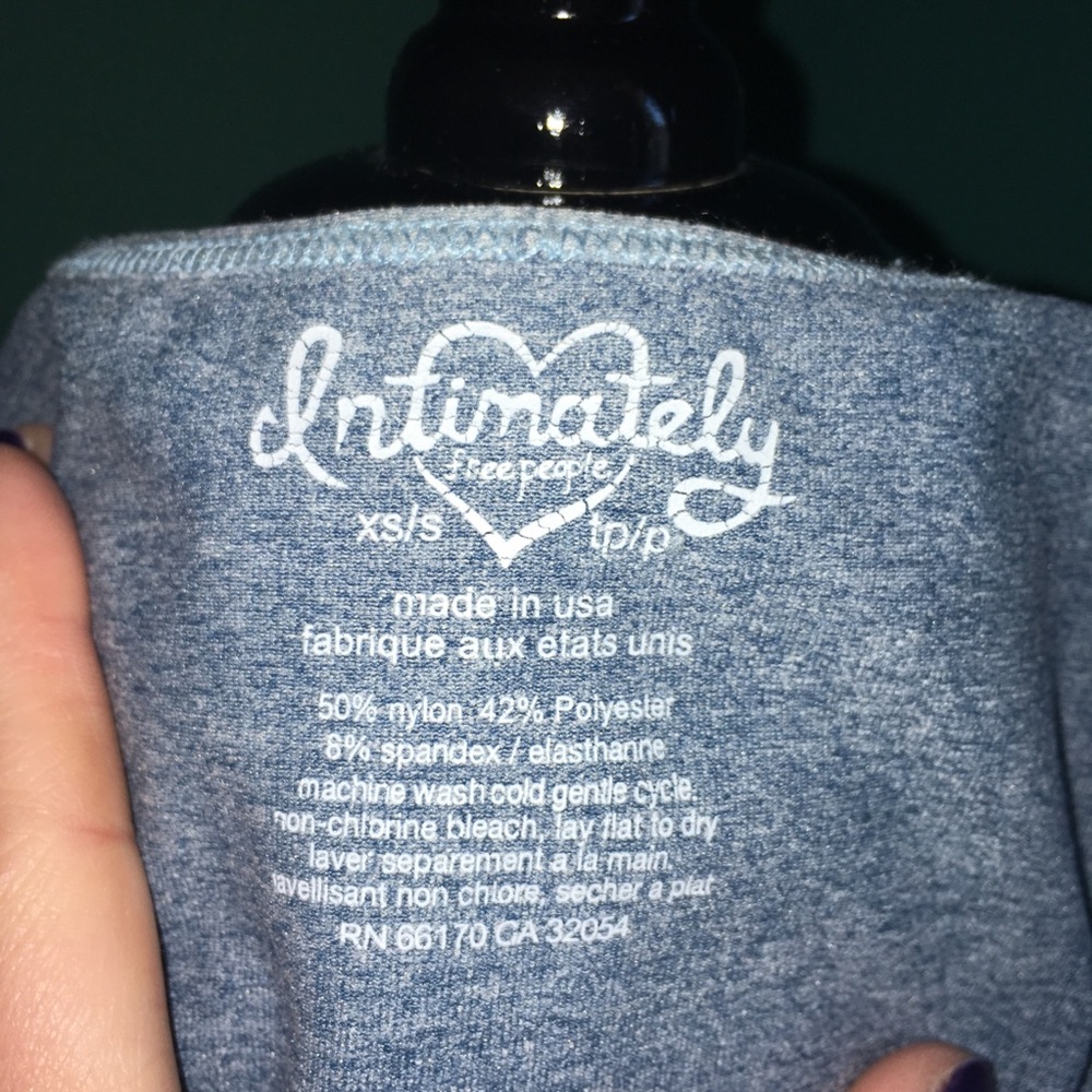 Free People Intimately High Neck Seamless Bralette - Picture 4 of 4